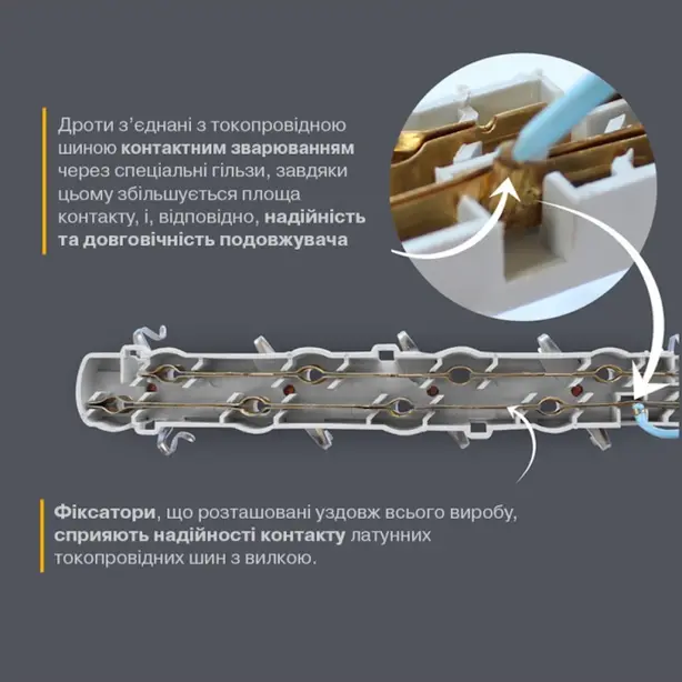 Мережевий фільтр живлення ELECTRUM 3м  5 розеток білий (U0738867). Фото 3