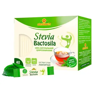 Замінник цукру Steviasun Stevia Bactosila у стіках 62 г х 40 шт (540236)