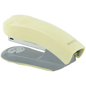 Степлер пластиковий Axent Welle-2Pastelini № 24/6 20 арк.жовтий (4820-08-A). Фото 2