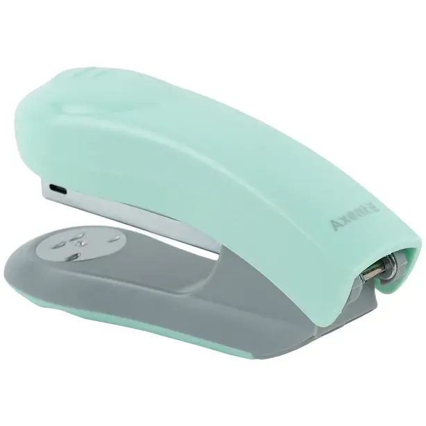 Степлер пластиковий Axent Welle-2 Pastelini № 24/6 20 арк.м'ятний (4820-18-A). Фото 2