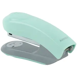 Степлер пластиковий Axent Welle-2 Pastelini № 24/6 20 арк.м'ятний (4820-18-A). Фото 2