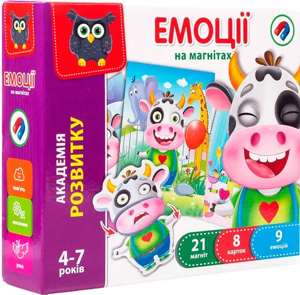 Магнітна гра Vladi Toys Емоції (VT5422-05)