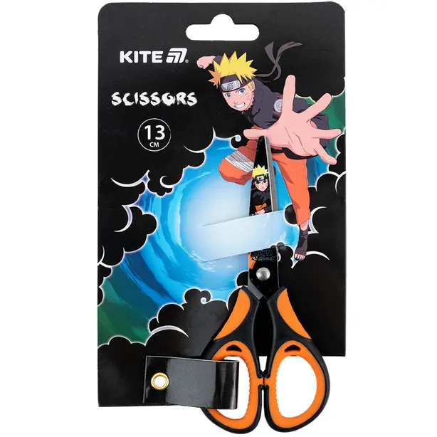 Ножиці дитячі Kite з гумовими вставками 13см (NR25-148)