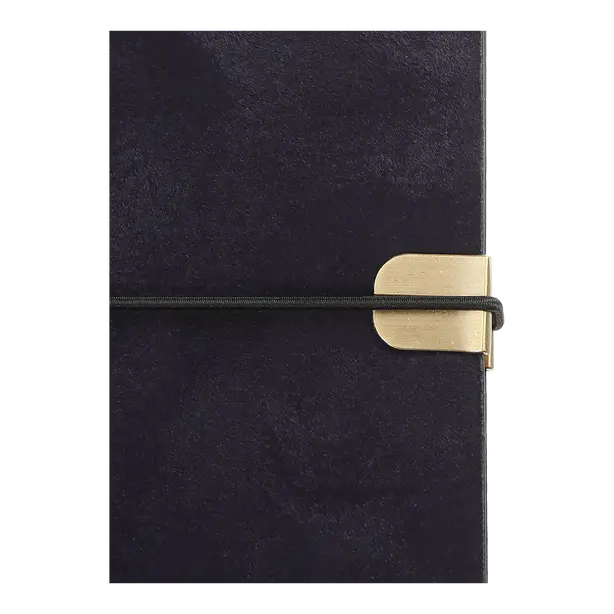 Щоденник датований A5 VELOUR темно-синій штучна шкіра (BM.2134-01). Фото 5