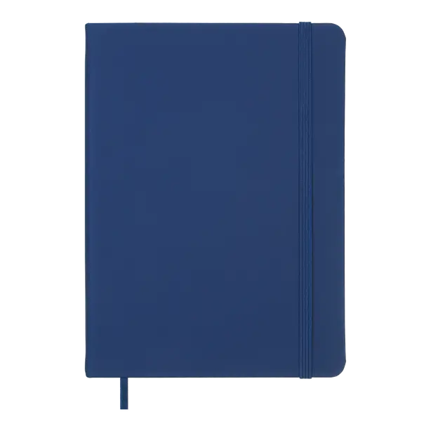 Щоденник недатований TOUCH ME A5 168 стор синій штучна шкіра  (BM.20280-02)