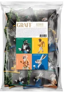 Чай в пакетиках зелений Graff Assorted flavors tea 1,5г х 48 шт (25502002)
