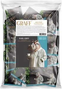 Чай в пакетиках кадді чорний байховий з ароматом бергамоту Graff Earl Grey tea 1,8г х 50 шт (25503001)