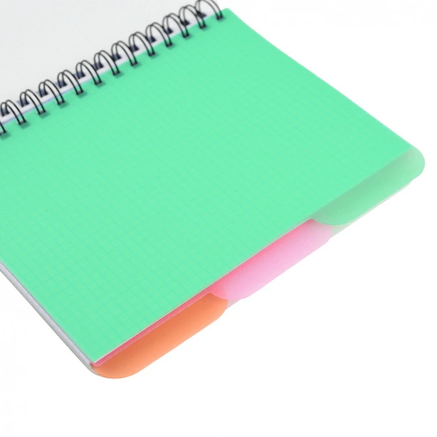 Зошит офісний  А4 YES Notebook UA 144 арк. клітинка пластикова обкладинка  (681943). Фото 4