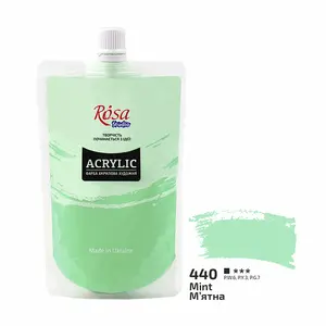 Фарби акрилові ROSA Studio м'ятна  200мл  (528135)