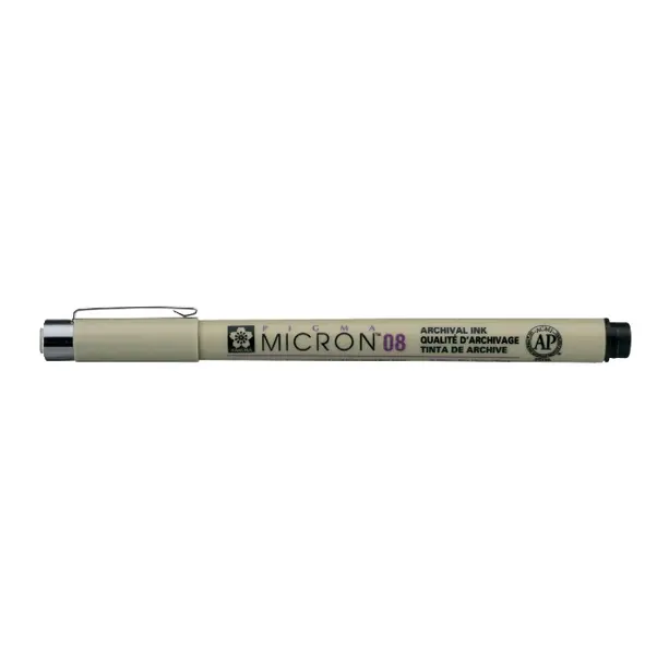 Лайнер Sakura Pigma Micron 0,8 0,5 мм чорний (318335)