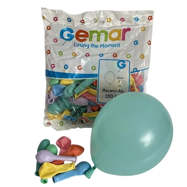 Кулька повітряна Gemar Macaron 26см 100шт (34984)