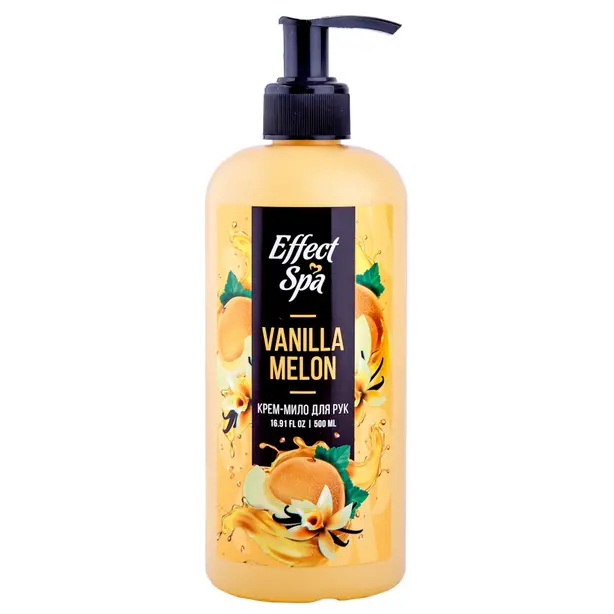 Крем-мило ніжне з дозатором Effect Spa Vanilla Melon 500мл ПЕТ пляшка (220000404)