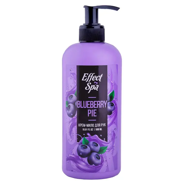 Крем-мило ніжне з дозатором Effect Spa Blueberry Pie 1 л ПЕТ пляшка (220000412)