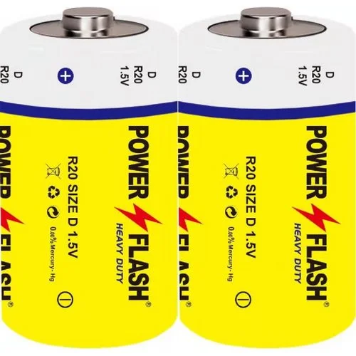 Батарейки Power Flash R20 (212288)