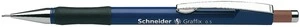 Олівець механічний Schneider  синій пластиковий круглий HB 0.5 мм з гумкою (S156103)