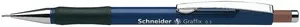 Олівець механічний Schneider  синій пластиковий круглий HB 0.5 мм з гумкою (S156103)