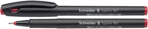 Лінер Schneider TOPLINER 967 чорнило червоне 0.4 мм пластик (S9672)