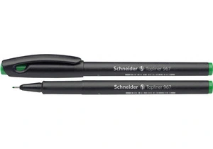 Лінер Schneider TOPLINER 967 чорнило зелене 0.4 мм пластик (S9674)