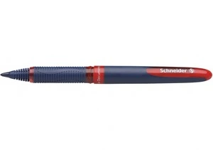 Ролер Schneider ONE BUSINESS чорнило червоне 0.6 мм пластик (S183002)