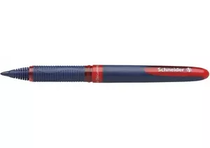 Ролер Schneider ONE BUSINESS чорнило червоне 0.6 мм пластик (S183002)