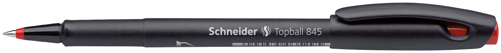 Ролер Schneider TOPBALL 845 чорнило червоне 0.3 мм пластик (S184502)