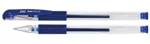 Ручка гелева ECONOMIX GEL чорнило синє 0.5 мм пластик (E11901-02)