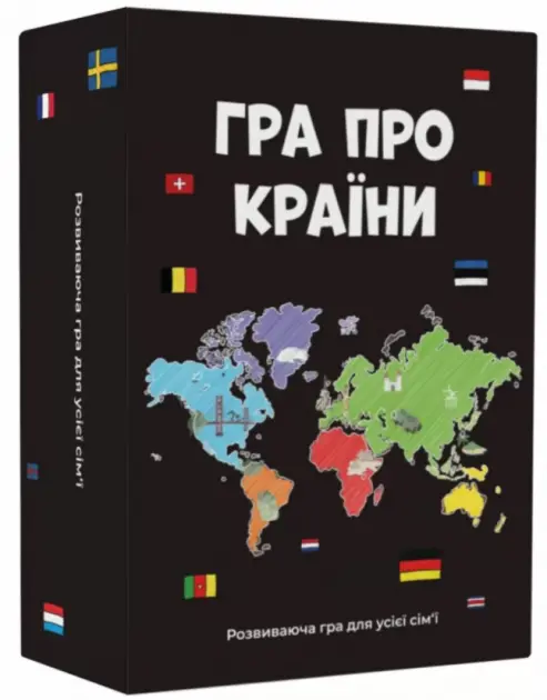 Настільна розвиваюча гра Про країни (89920)