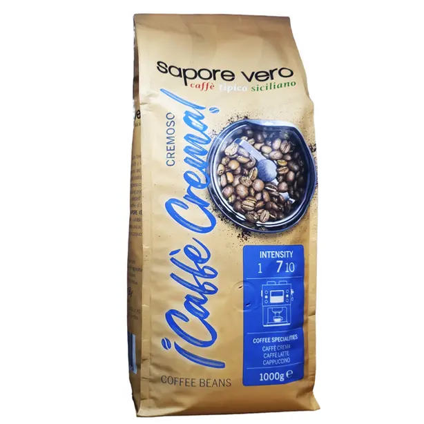 Кава в зернах Sapore Vero Cremoso Caffe Crema 1 кг (210254)