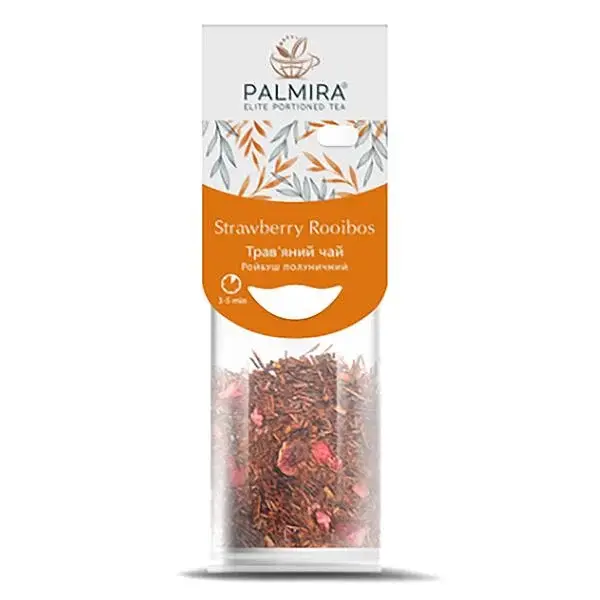 Чай Palmira Т-сup фруктовий Ройбуш суничний 10 шт (9810551)