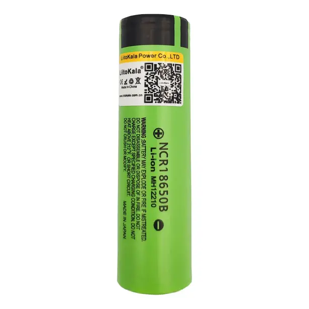 Аккумулятор 18650 LiitoKala Lii 34B 3400mAh 6A NCR (18650B). Фото 3