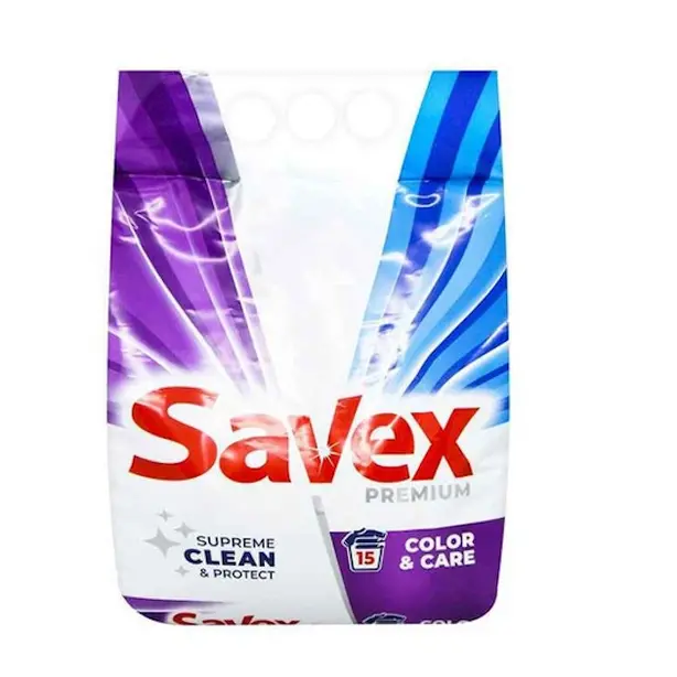 Пральний порошок Savex Color &Care автомат 1,2кг (18305)