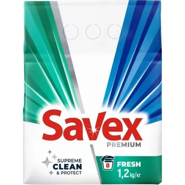 Пральний порошок Savex Fresh автомат 1,2кr (18299)