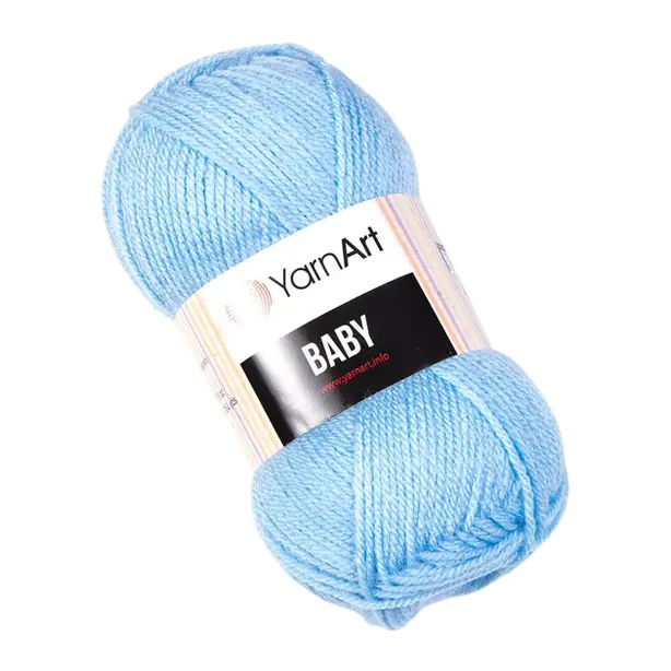Пряжа YarnArt Baby блакитна (00215)