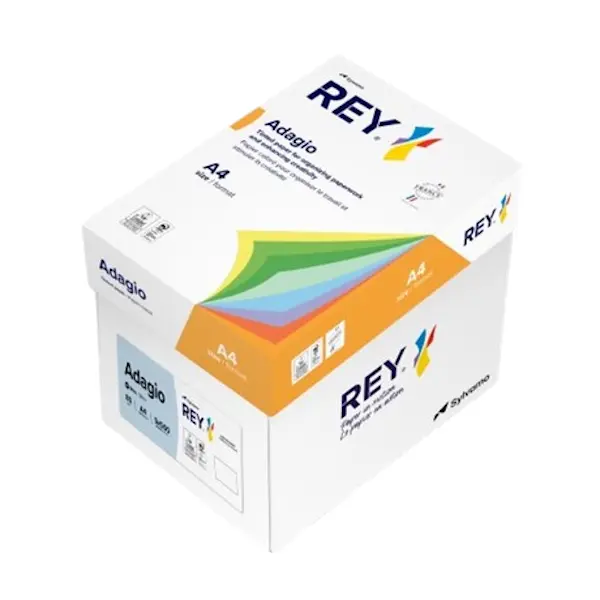 Папір кольоровий REY Adagio 22 А4 160г/м2 темно-синій 250 арк. (16.7419). Фото 2