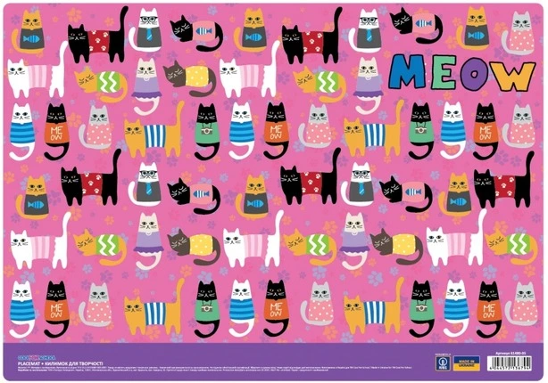Килимок для дитячої творчості "Funny Cats" (CF69001-05). Фото 2