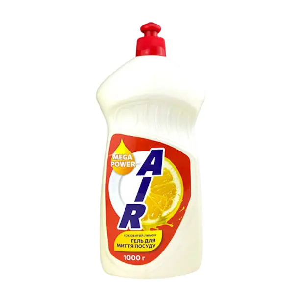 Гель для миття посуду AIR family соковитий лимон 1л (440894)