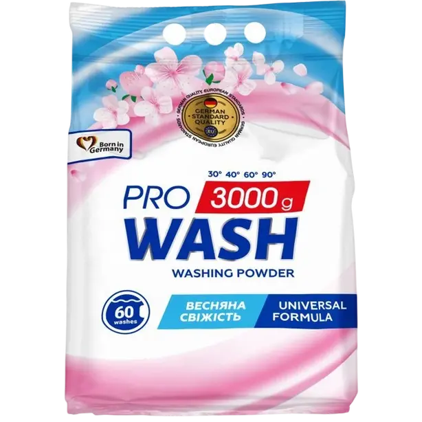 Пральний порошок  ProWash універсальний Весняна свіжість 3 кг (8004875)