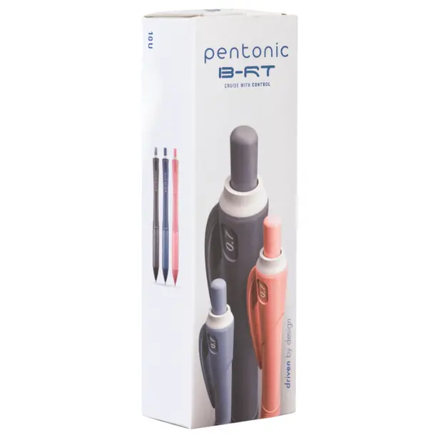 Ручка кулькова масляна автоматична Pentonic Frost LINC чорнило синє 0.7 мм  (412256). Фото 3