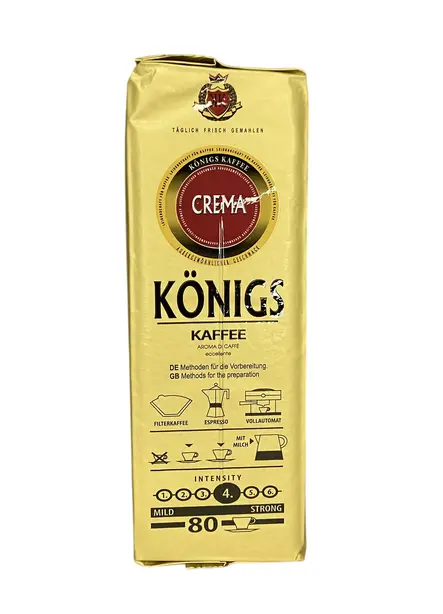 Кава мелена Konigs Crema Kaffee  500гр (740026). Фото 4
