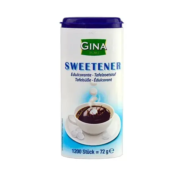 Замінник цукру Gina Sweetener у таблетках 1200 шт (077319)