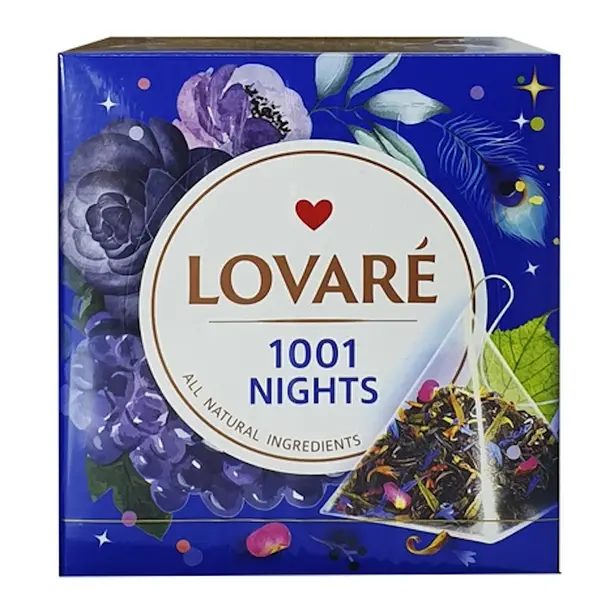Чай в пірамідках LOVARE 1001 Nights 2г x 15 шт (874605). Фото 2