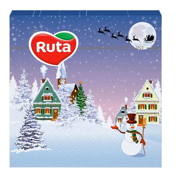 Серветки столові Ruta Кухня Мікс 33х33 см 2-х шарові Art в асортименті 20 шт/уп (747036). Фото 4