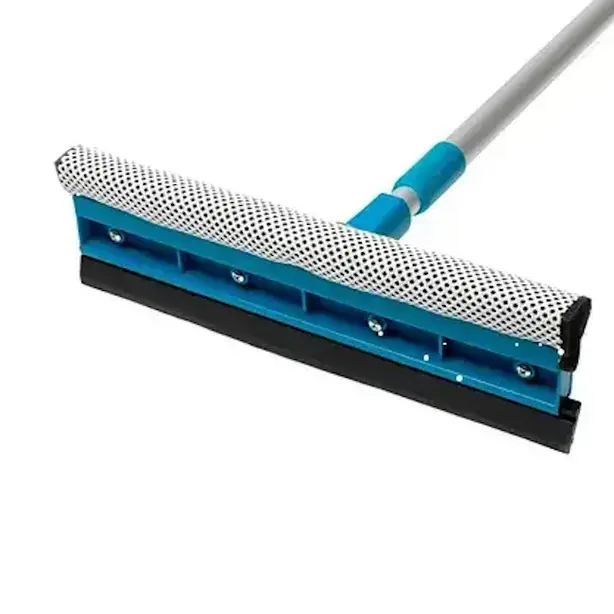 Щітка для миття вікон та скла з телескопічною ручкою 70-120 см BI-PLAST (BP-45). Фото 3