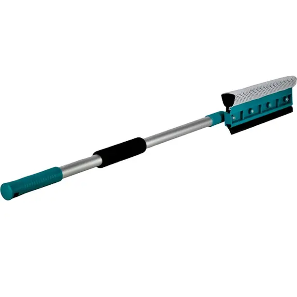 Щітка для миття вікон та скла з телескопічною ручкою 70-120 см BI-PLAST (BP-45). Фото 2