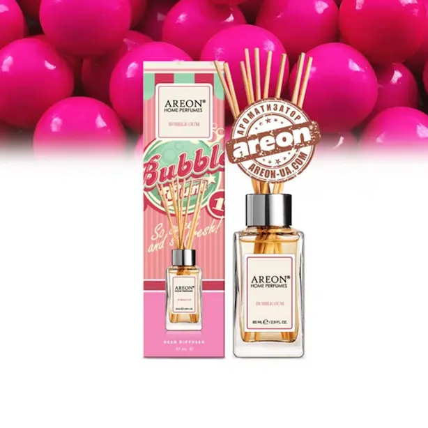 Аромадифузор Areon Home Perfumes Bubble Gum PS15 85мл. (52418907). Фото 3
