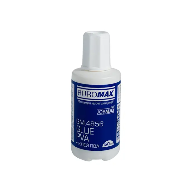 Клей Jobmax 50 г ПВА з пензликом (BM.4856)