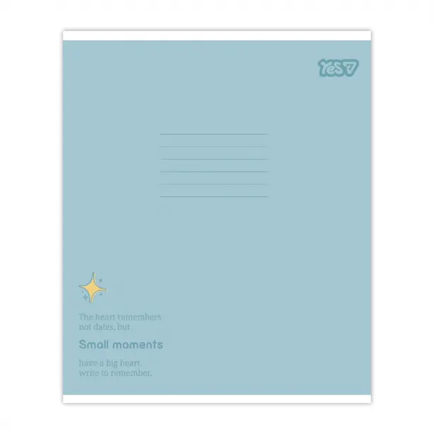 Зошит шкільний YES Small moments А5 18арк. клітинка м'яка політурка (768688). Фото 5