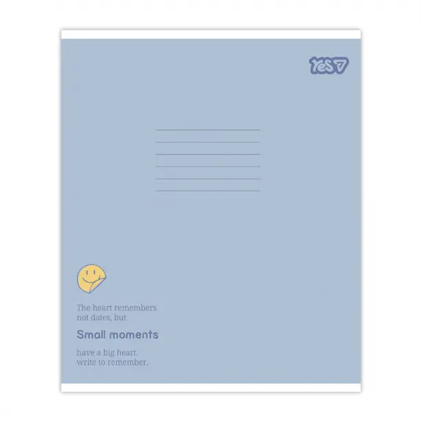 Зошит шкільний YES Small moments А5 18арк. клітинка м'яка політурка (768688). Фото 6