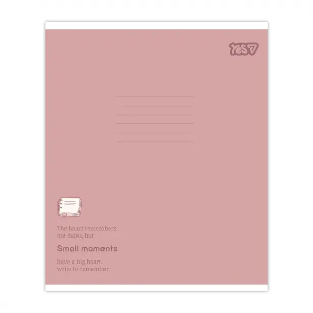 Зошит шкільний YES Small moments А5 18арк. клітинка м'яка політурка (768688). Фото 4