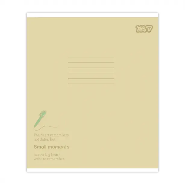 Зошит шкільний YES Small moments А5 18арк. клітинка м'яка політурка (768688). Фото 2